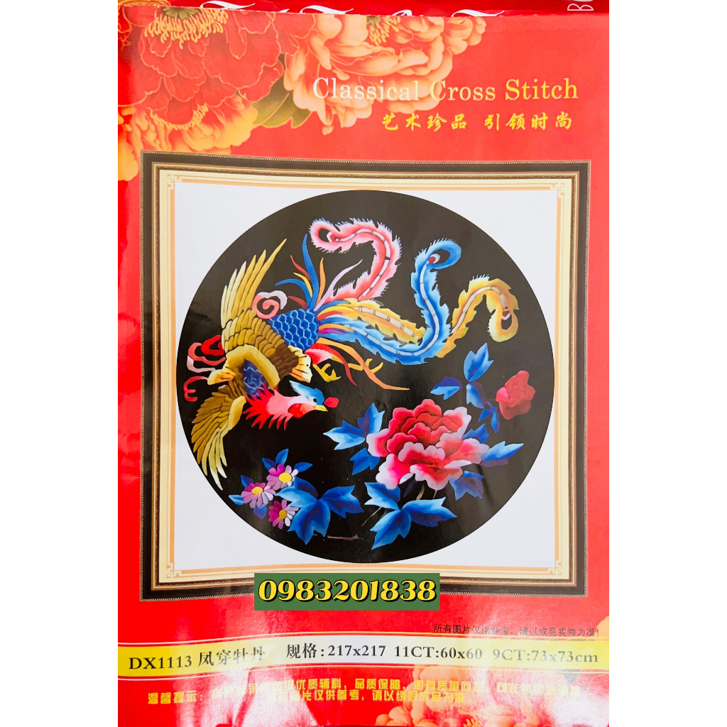 Kho sỉ_Tranh thêu chữ thập giá tốt 79k/ bức