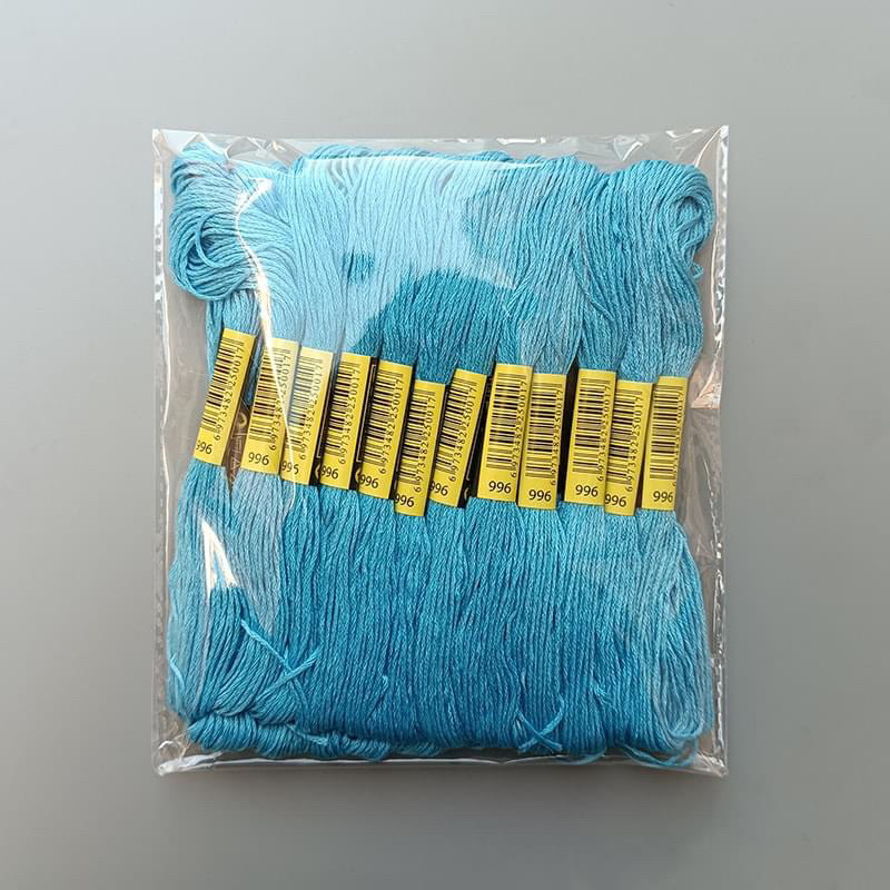 [HCM] 1 tép chỉ thêu cotton mã B5200, ECRU, BLANCE, mã chỉ từ 970 đến 996