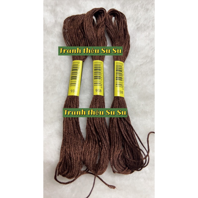 [HCM] 1 tép chỉ thêu cotton theo mã theo hệ DMC, mã từ 900 đến 967