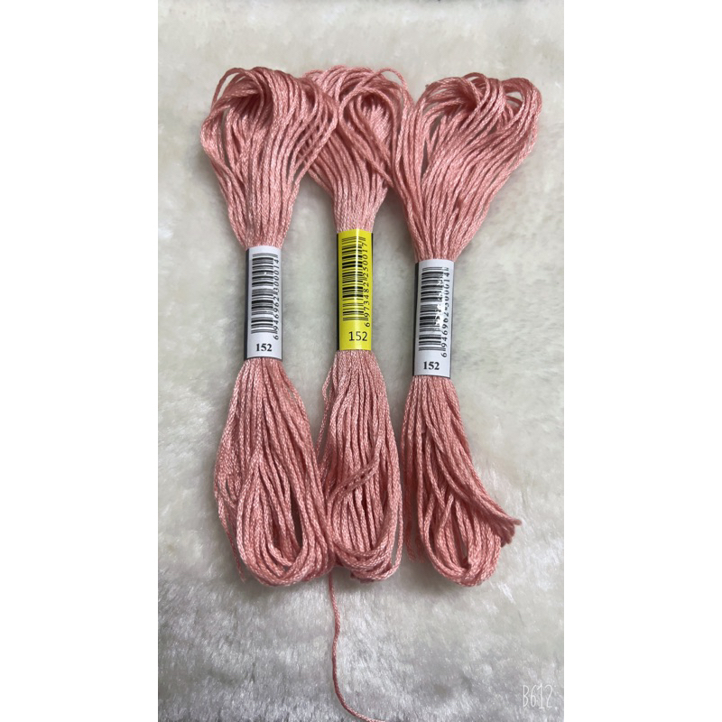 Mã từ 150 đến 169 (giá 1 tép) chỉ thêu cotton theo mã theo hệ DMC