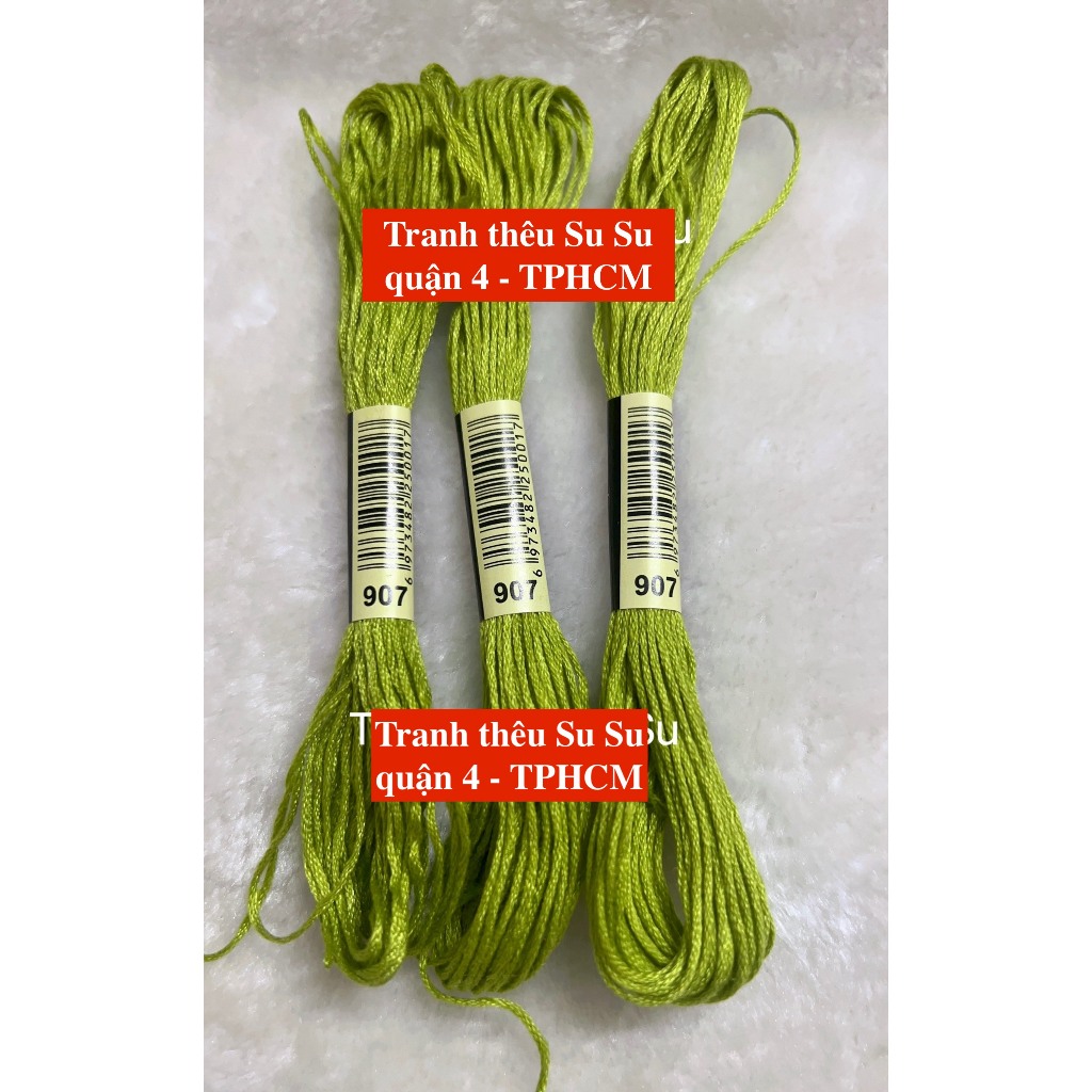 [HCM] 1 tép chỉ thêu cotton theo mã theo hệ DMC, mã từ 900 đến 967