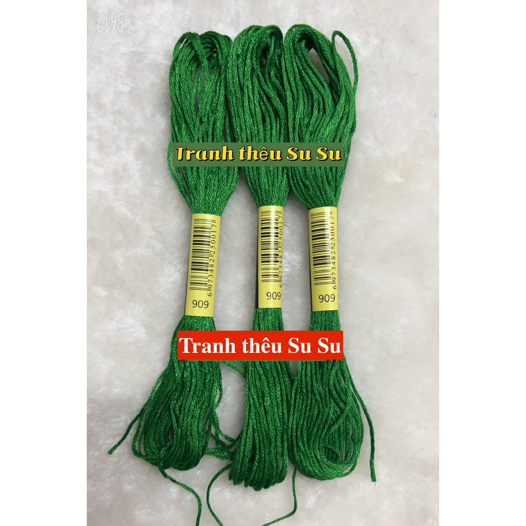 [HCM] 1 tép chỉ thêu cotton theo mã theo hệ DMC, mã từ 900 đến 967