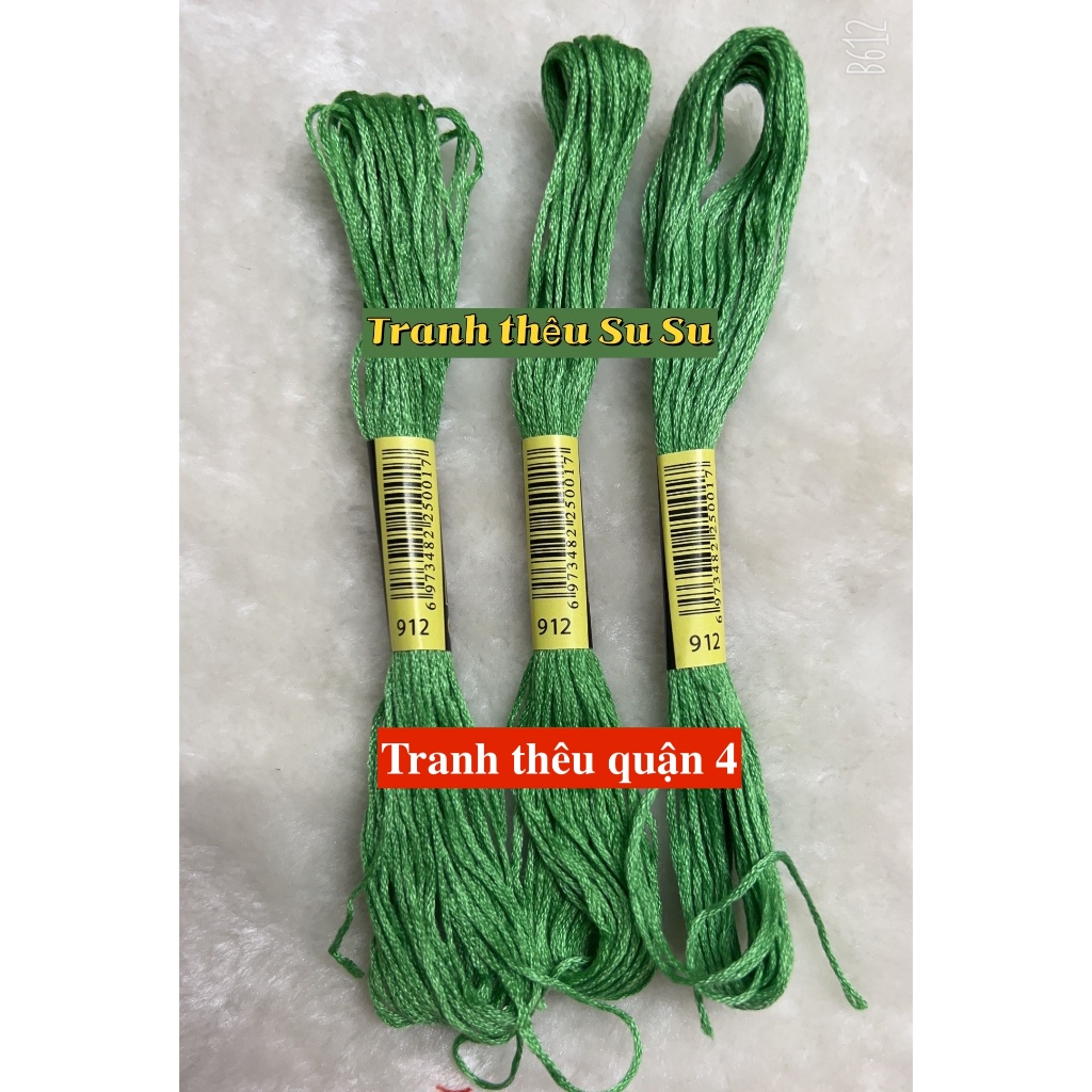 [HCM] 1 tép chỉ thêu cotton theo mã theo hệ DMC, mã từ 900 đến 967