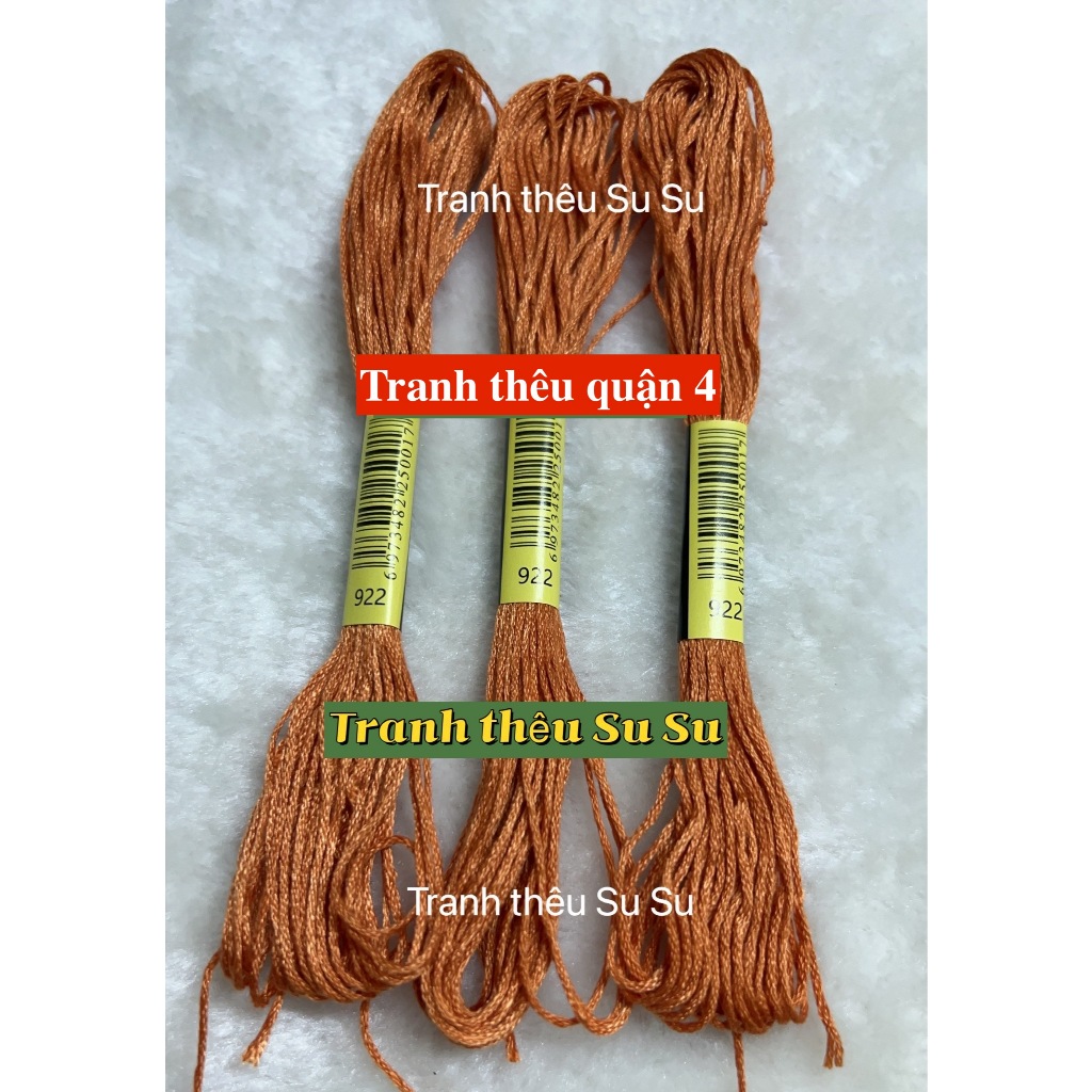 [HCM] 1 tép chỉ thêu cotton theo mã theo hệ DMC, mã từ 900 đến 967