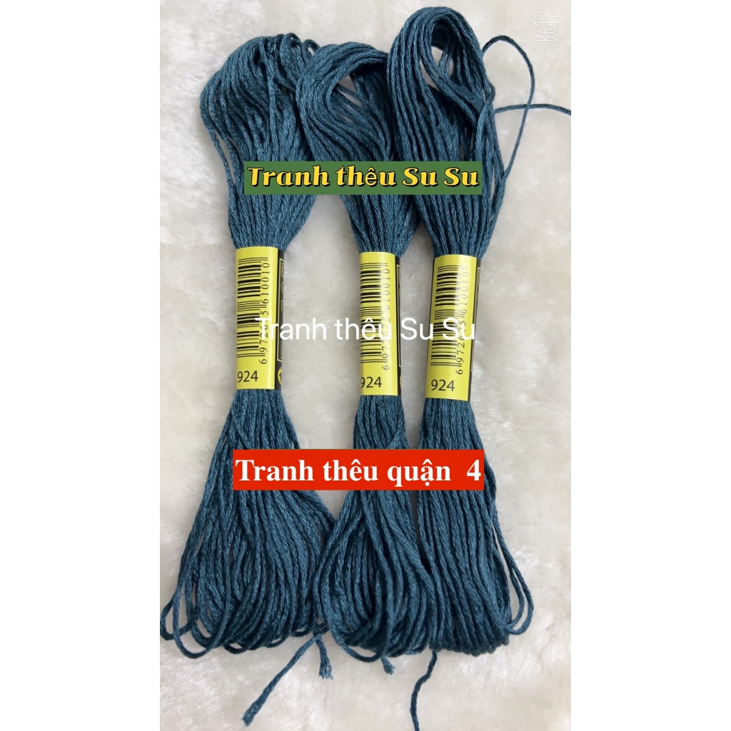 [HCM] 1 tép chỉ thêu cotton theo mã theo hệ DMC, mã từ 900 đến 967