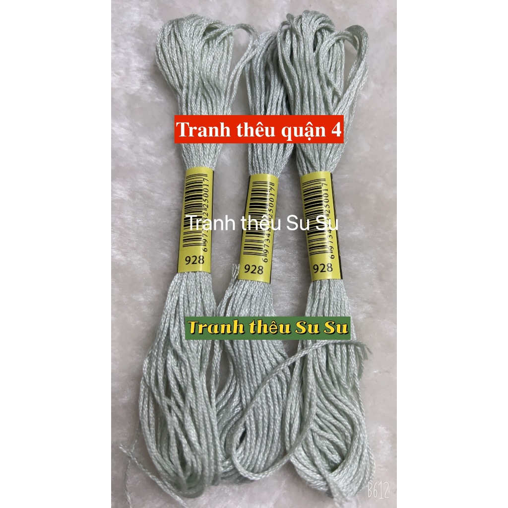 [HCM] 1 tép chỉ thêu cotton theo mã theo hệ DMC, mã từ 900 đến 967