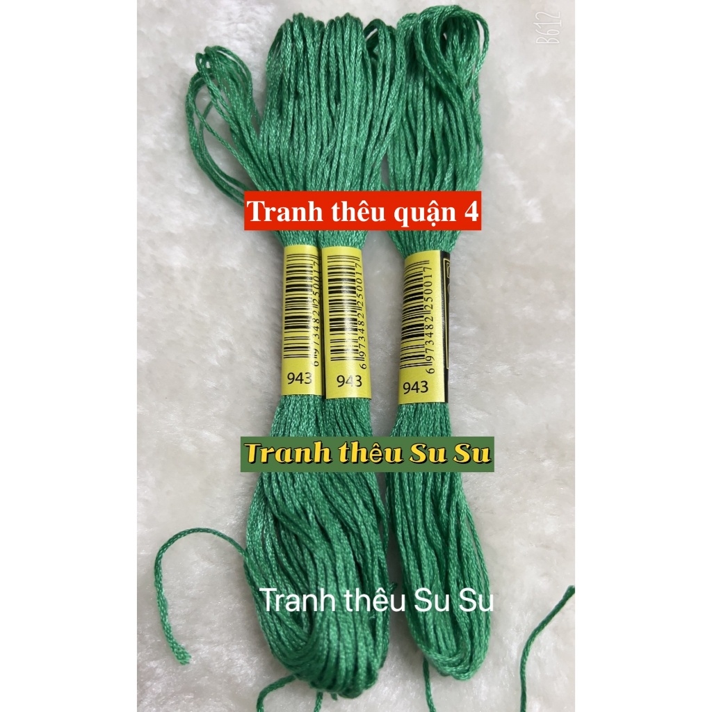 [HCM] 1 tép chỉ thêu cotton theo mã theo hệ DMC, mã từ 900 đến 967