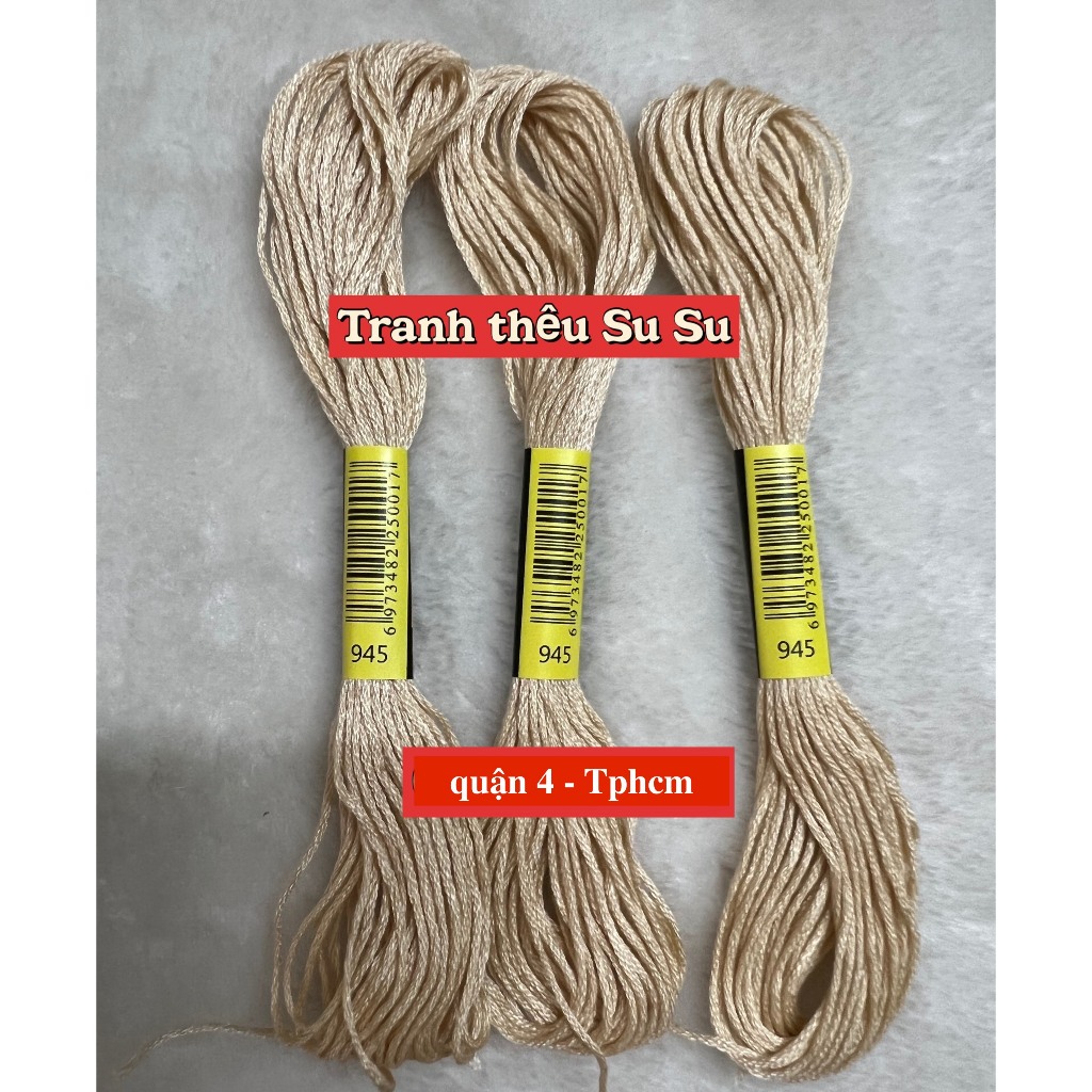 [HCM] 1 tép chỉ thêu cotton theo mã theo hệ DMC, mã từ 900 đến 967