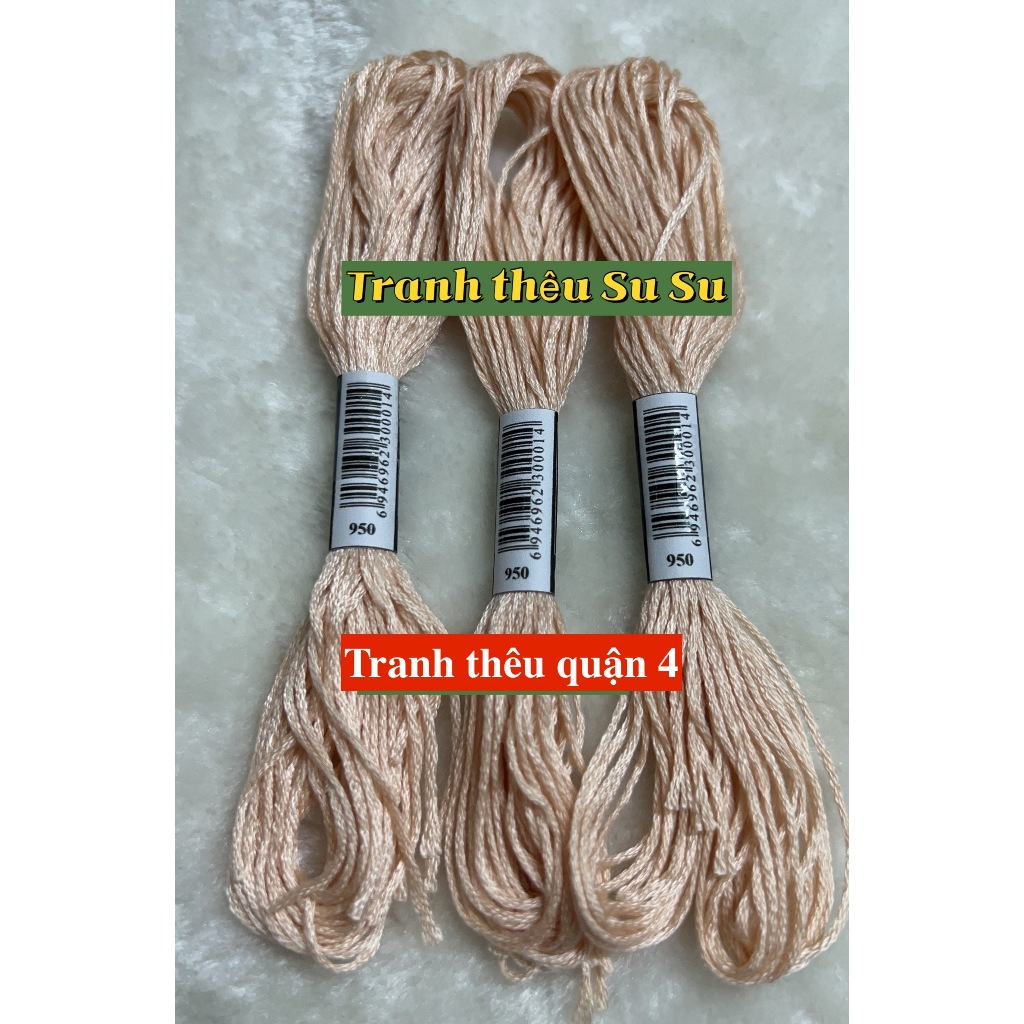 [HCM] 1 tép chỉ thêu cotton theo mã theo hệ DMC, mã từ 900 đến 967