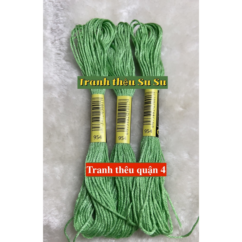 [HCM] 1 tép chỉ thêu cotton theo mã theo hệ DMC, mã từ 900 đến 967