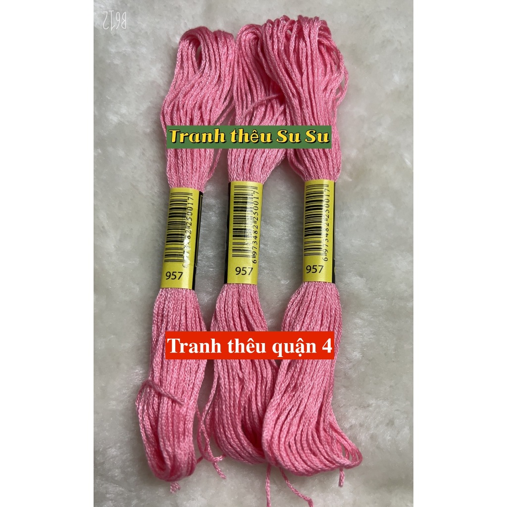 [HCM] 1 tép chỉ thêu cotton theo mã theo hệ DMC, mã từ 900 đến 967