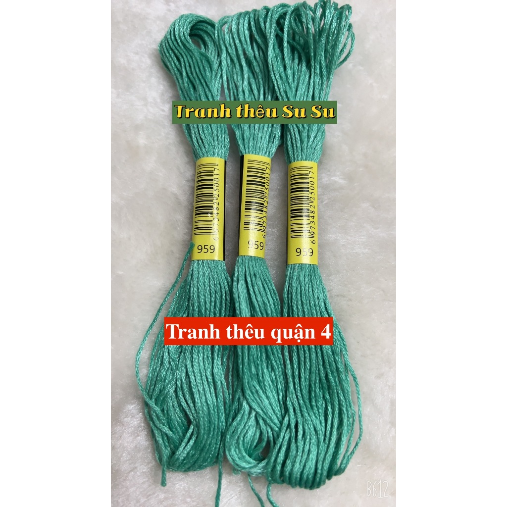 [HCM] 1 tép chỉ thêu cotton theo mã theo hệ DMC, mã từ 900 đến 967