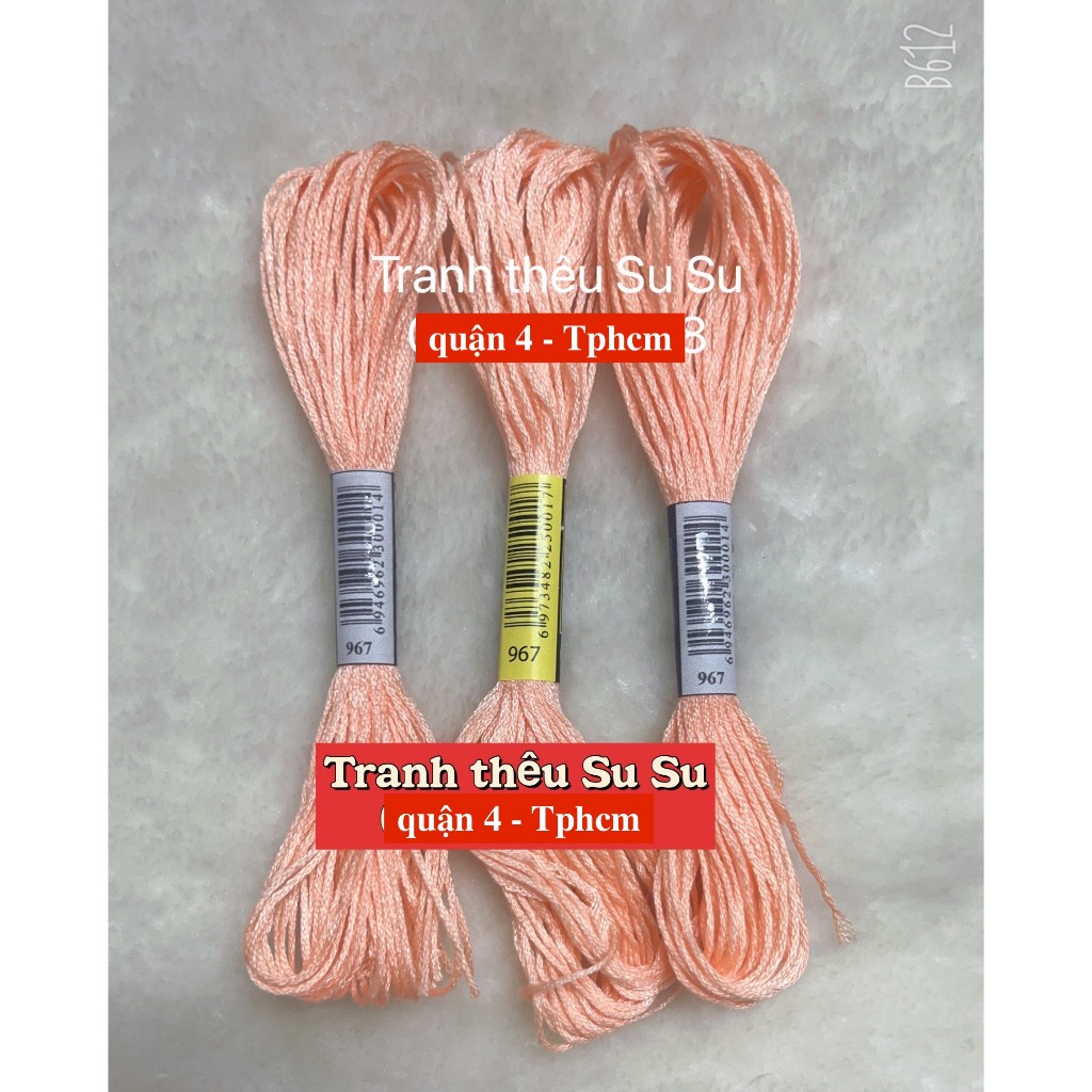 [HCM] 1 tép chỉ thêu cotton theo mã theo hệ DMC, mã từ 900 đến 967