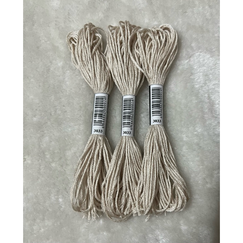 [HCM] 1 tép chỉ thêu cotton theo mã theo hệ DMC, mã từ 3011 đến 3078