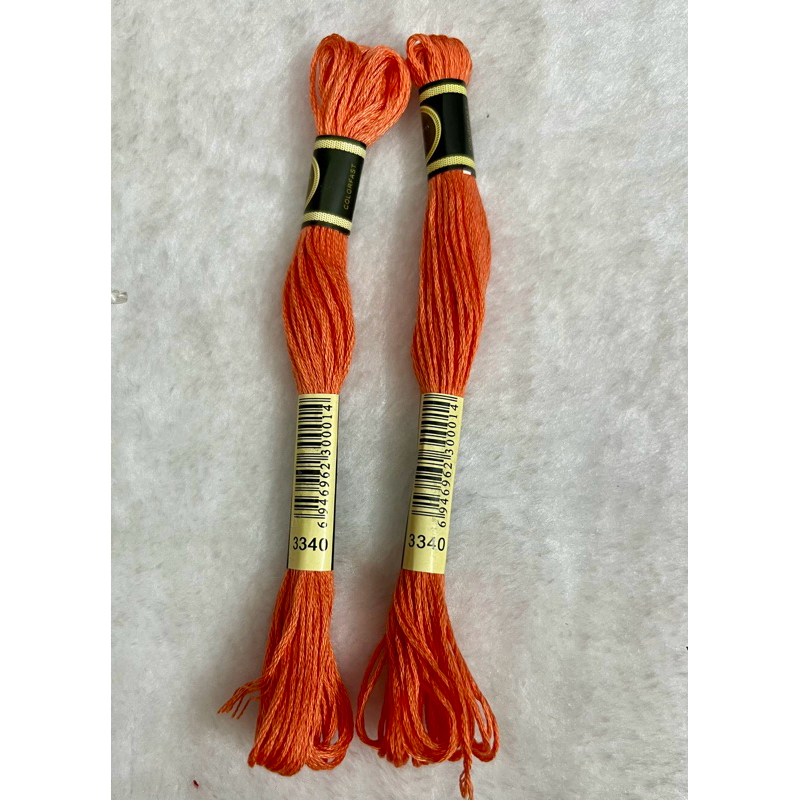 Mã từ 3325 đến 3371 (giá 1 tép) chỉ thêu cotton theo mã theo hệ DMC