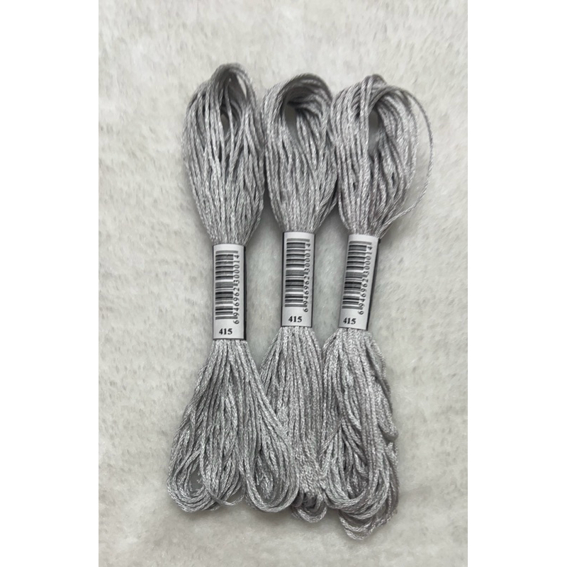 [HCM] 1 tép chỉ thêu cotton theo mã theo hệ DMC, mã từ 400 đến 498