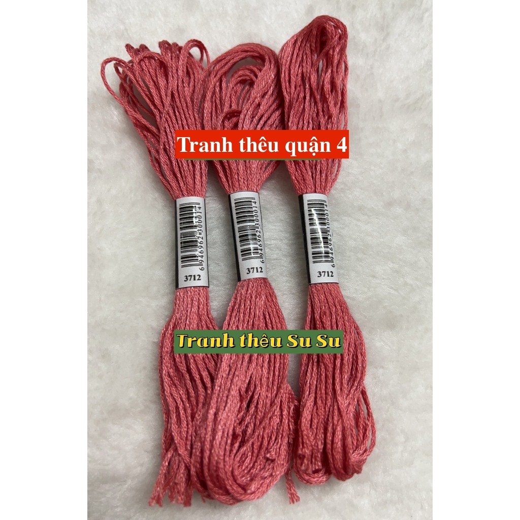 mã từ 3705 đến 3799, chỉ thêu cotton theo mã theo hệ DMC