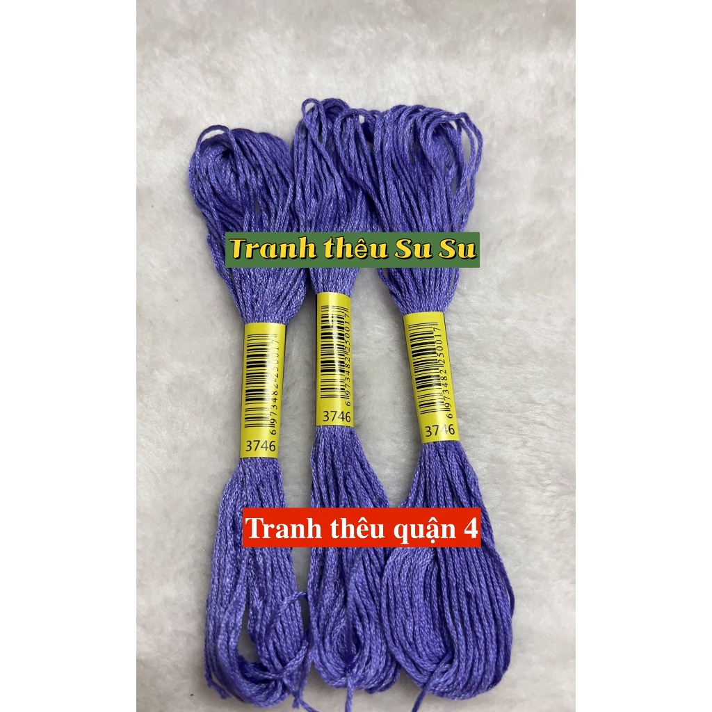 mã từ 3705 đến 3799, chỉ thêu cotton theo mã theo hệ DMC