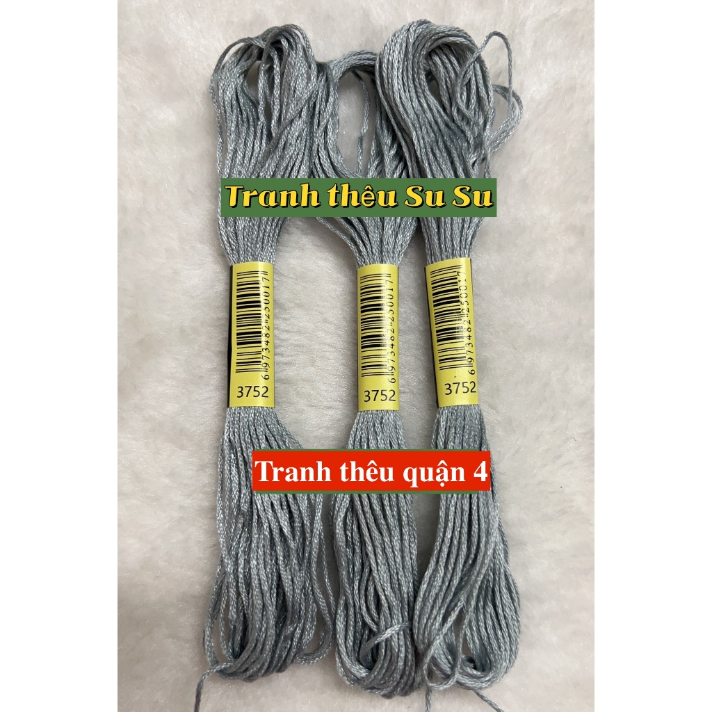 mã từ 3705 đến 3799, chỉ thêu cotton theo mã theo hệ DMC