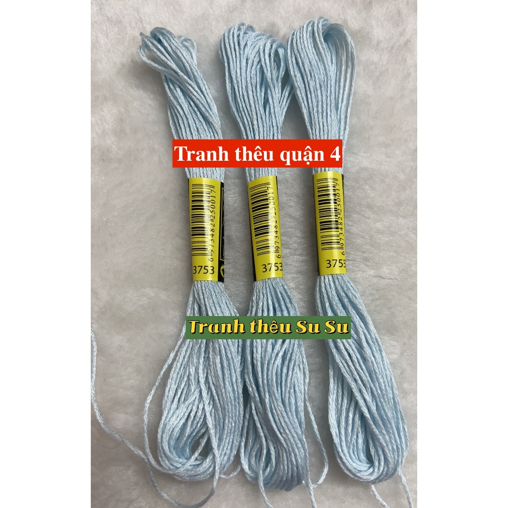 mã từ 3705 đến 3799, chỉ thêu cotton theo mã theo hệ DMC