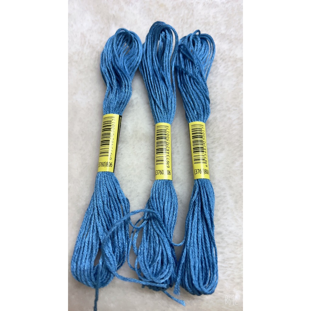 mã từ 3705 đến 3799, chỉ thêu cotton theo mã theo hệ DMC