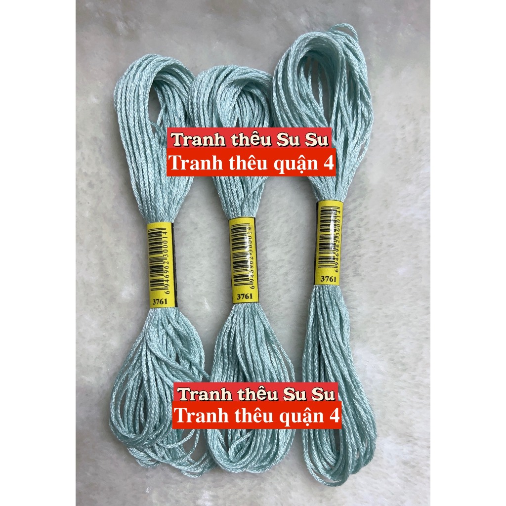 mã từ 3705 đến 3799, chỉ thêu cotton theo mã theo hệ DMC