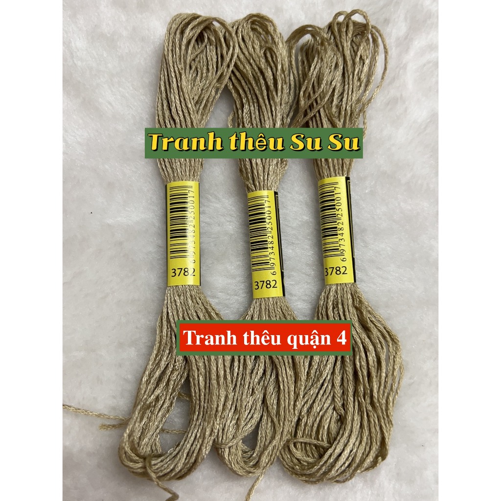 mã từ 3705 đến 3799, chỉ thêu cotton theo mã theo hệ DMC