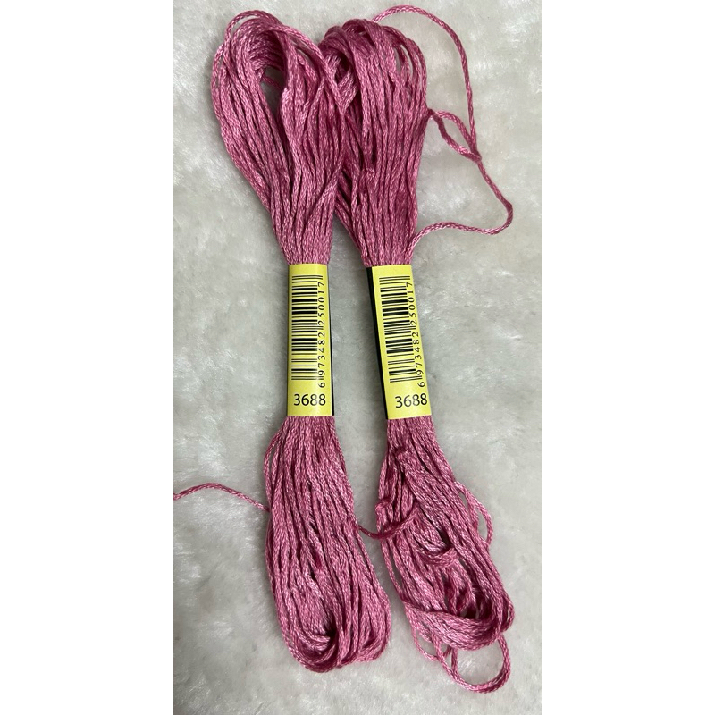 Chỉ thêu cotton theo mã DMC, mã từ 3607 đến 3689 (2 sản phẩm shop mới gửi hàng ạ)