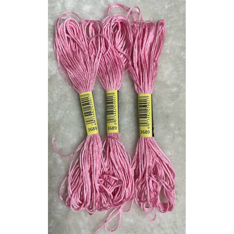 Chỉ thêu cotton theo mã DMC, mã từ 3607 đến 3689 (2 sản phẩm shop mới gửi hàng ạ)