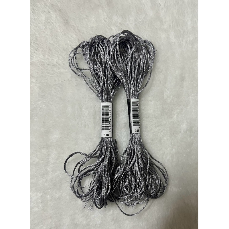 Chỉ lụa thêu tranh chữ thập, chỉ lẻ theo tép chọn màu theo hệ màu DMC (giá 1 tép)