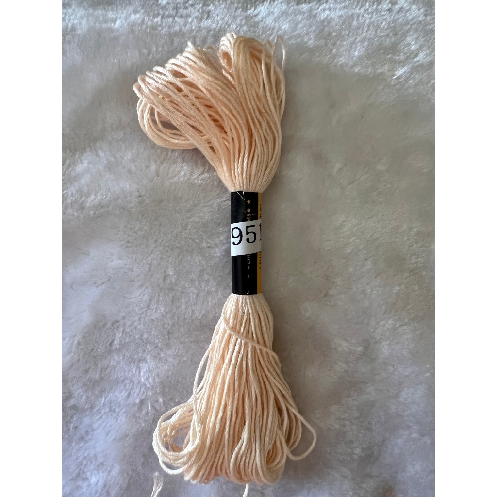 Chỉ cotton thêu tranh chữ thập, nguyên cuộn