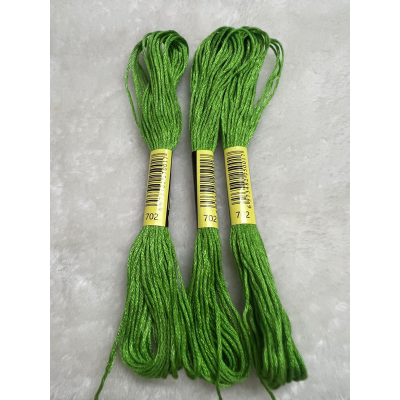 [HCM] 1 tép chỉ thêu cotton theo mã theo hệ DMC, mã từ 700 đến 799