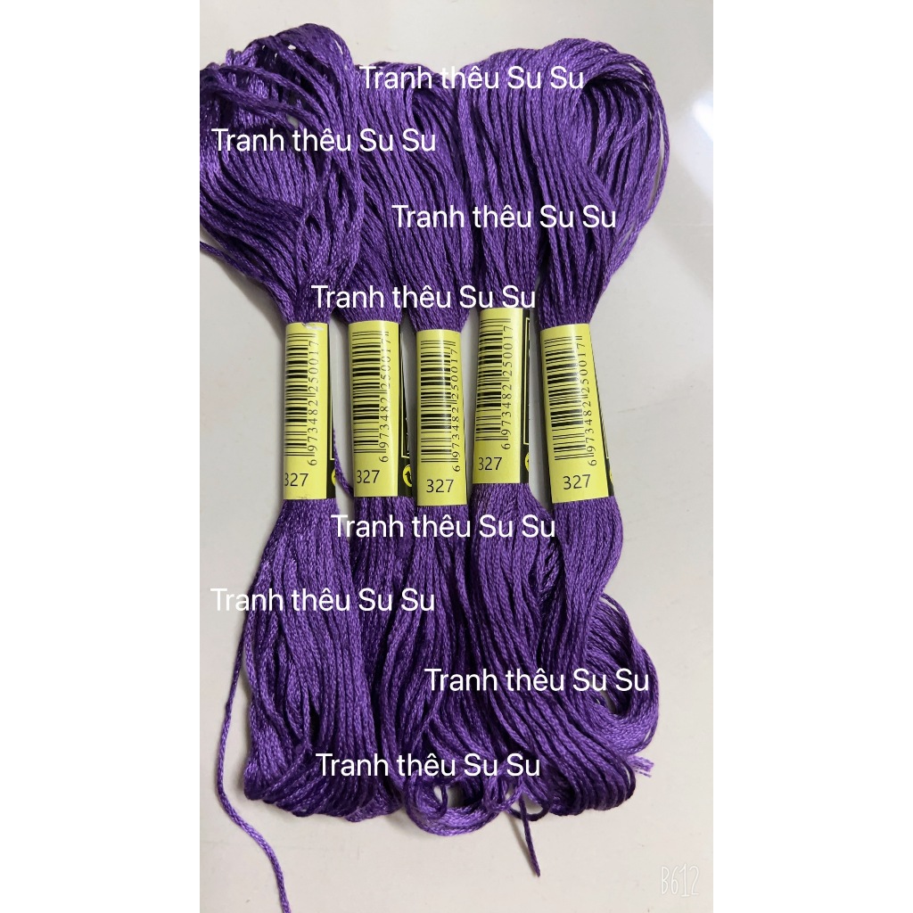 [HCM] 1 tép chỉ thêu cotton theo mã theo hệ DMC, mã từ 300 đến 372