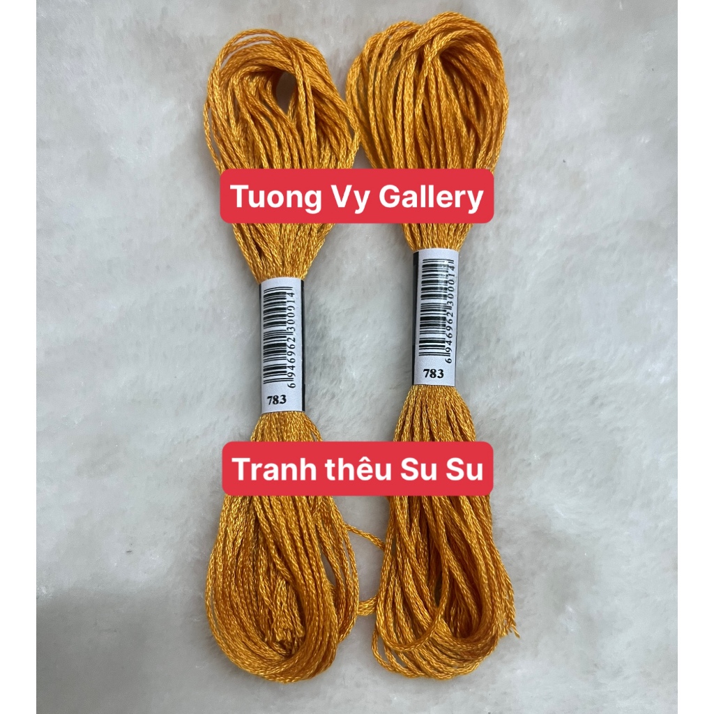 [HCM] 1 tép chỉ thêu cotton theo mã theo hệ DMC, mã từ 700 đến 799