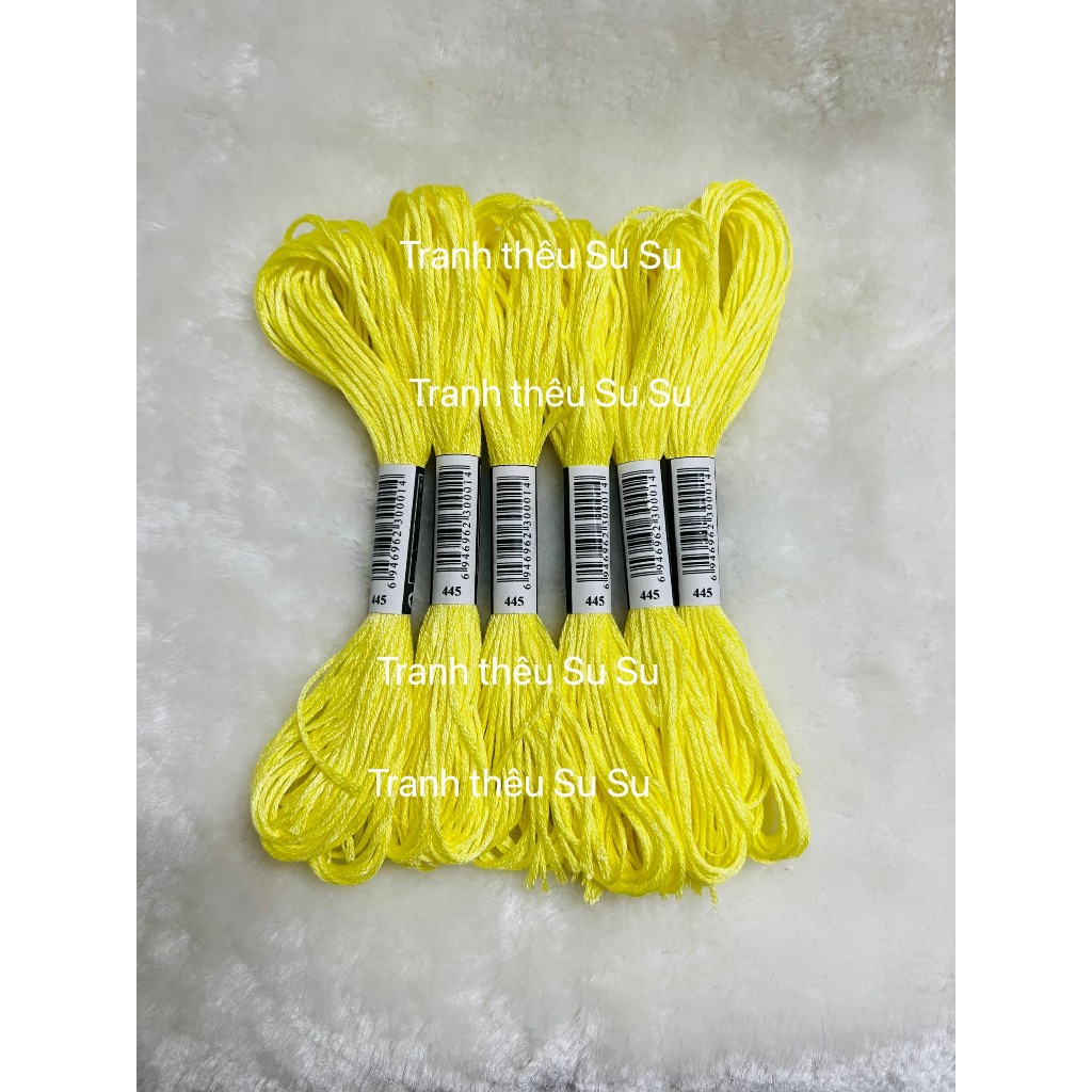 [HCM] 1 tép chỉ thêu cotton theo mã theo hệ DMC, mã từ 400 đến 498