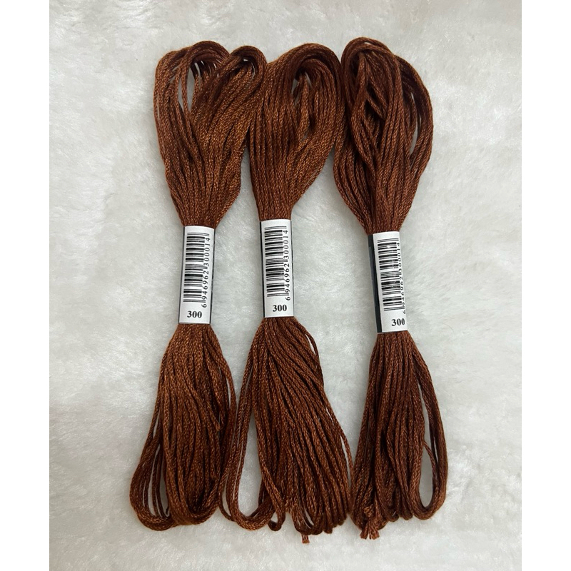 [HCM] 1 tép chỉ thêu cotton theo mã theo hệ DMC, mã từ 300 đến 372