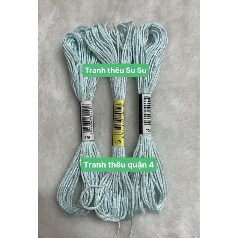 [HCM] 1 tép chỉ thêu cotton theo mã theo hệ DMC, mã từ 700 đến 799