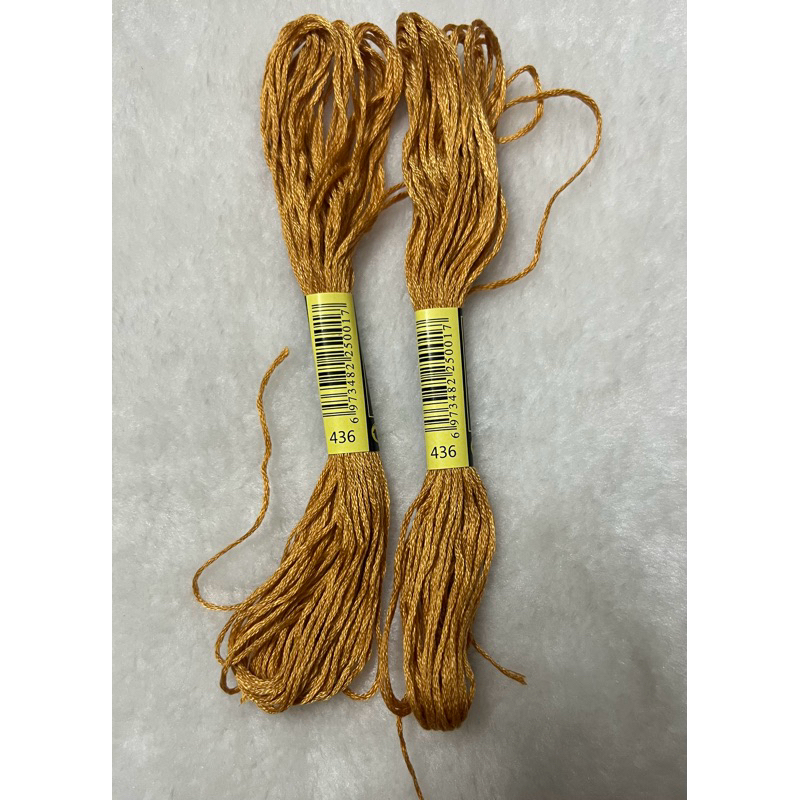 [HCM] 1 tép chỉ thêu cotton theo mã theo hệ DMC, mã từ 400 đến 498