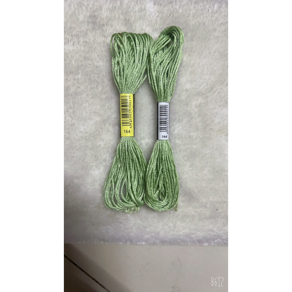 Mã từ 150 đến 169 (giá 1 tép) chỉ thêu cotton theo mã theo hệ DMC