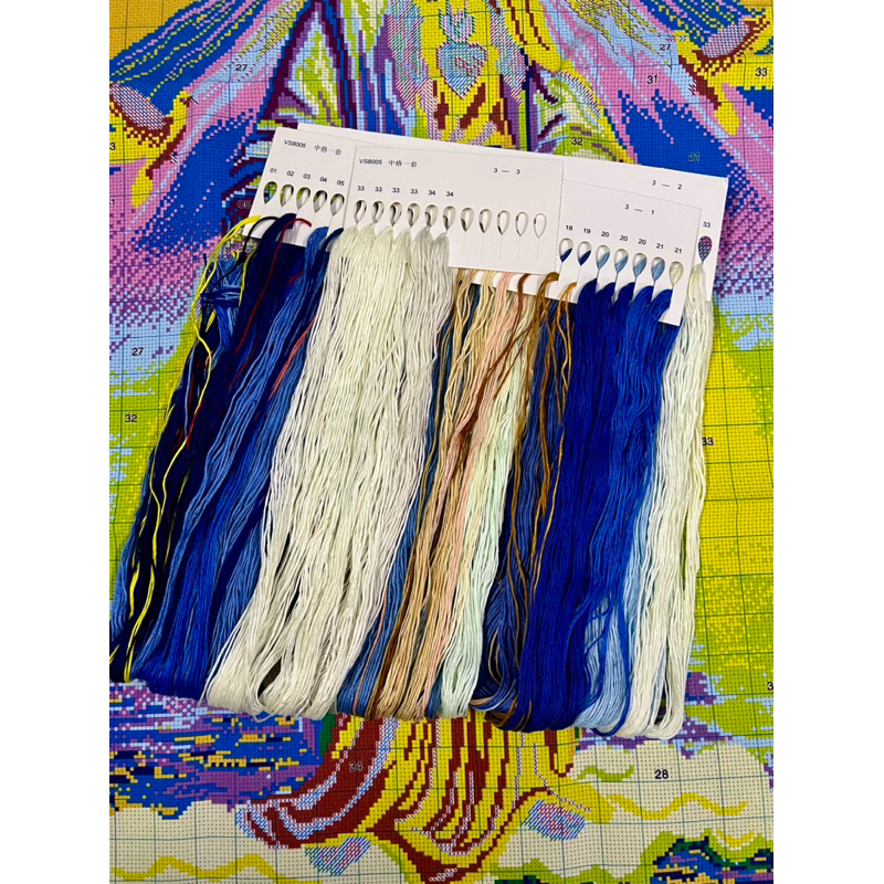 Tranh thêu kín chữ thập Đức mẹ Maria VS8005, kích thước 60 x 80cm