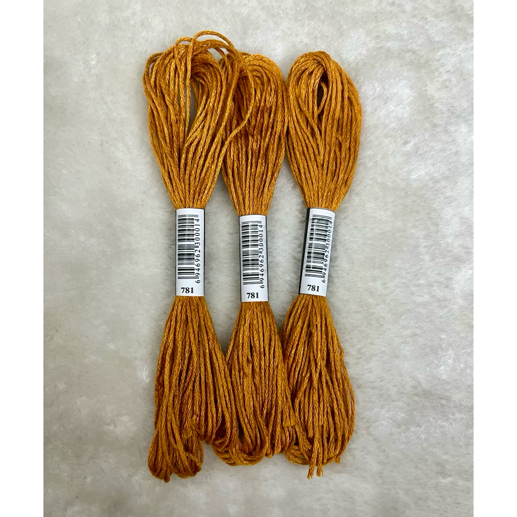 [HCM] 1 tép chỉ thêu cotton theo mã theo hệ DMC, mã từ 700 đến 799