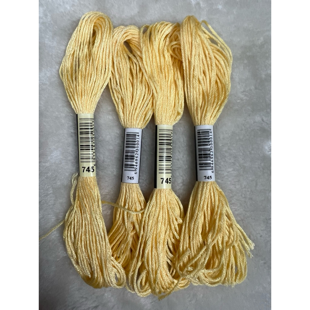 [HCM] 1 tép chỉ thêu cotton theo mã theo hệ DMC, mã từ 700 đến 799