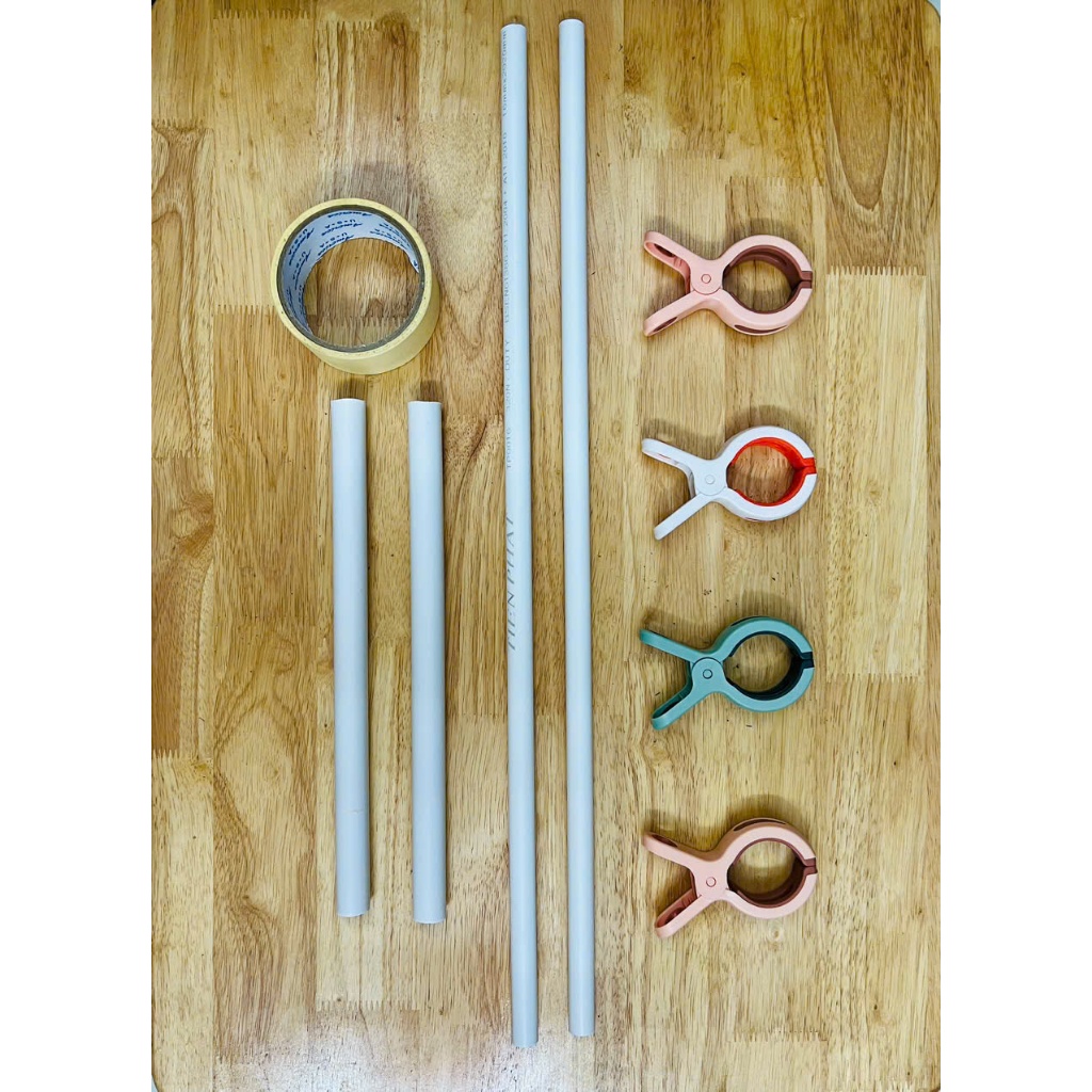 Dụng cụ thêu tranh, Bộ ống nhựa cuộn thêu tranh chữ thập