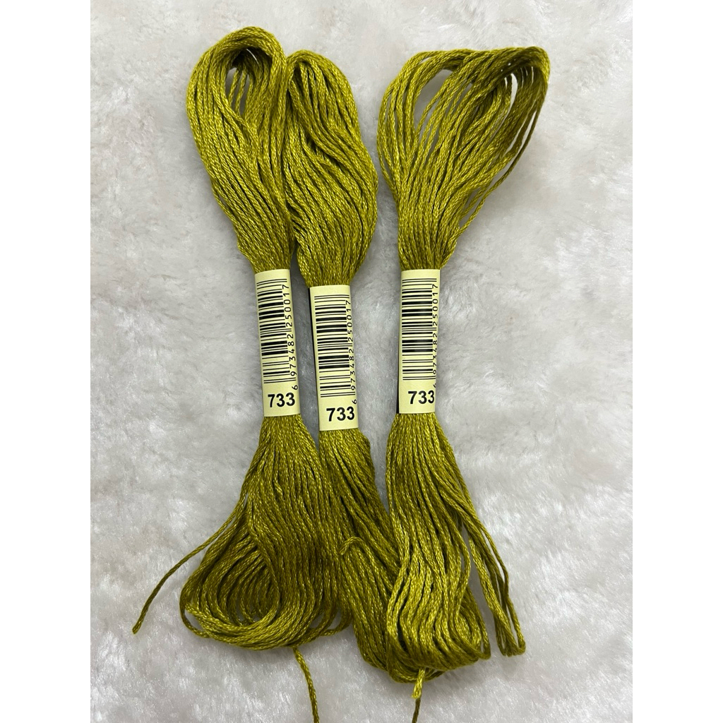 [HCM] 1 tép chỉ thêu cotton theo mã theo hệ DMC, mã từ 700 đến 799