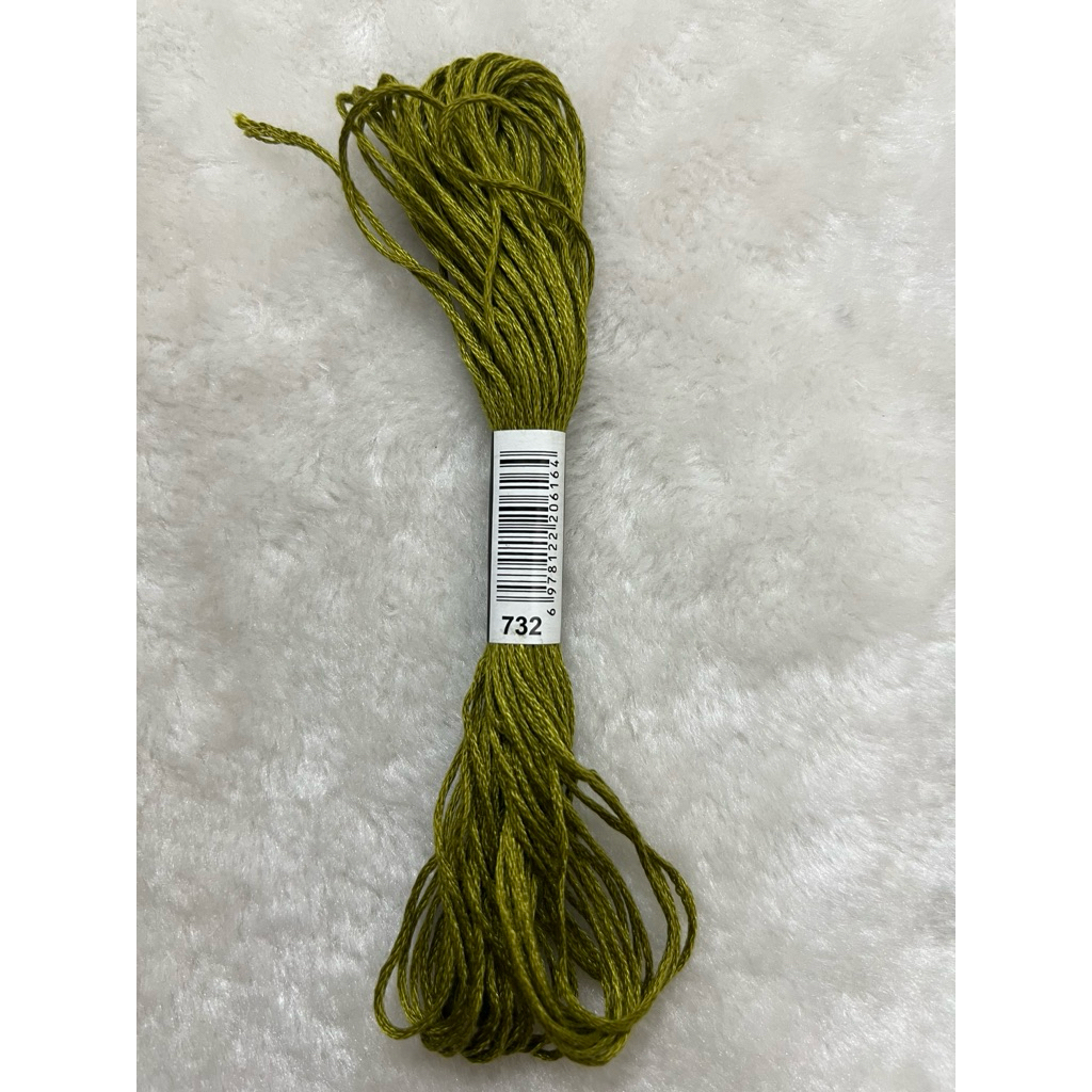 [HCM] 1 tép chỉ thêu cotton theo mã theo hệ DMC, mã từ 700 đến 799