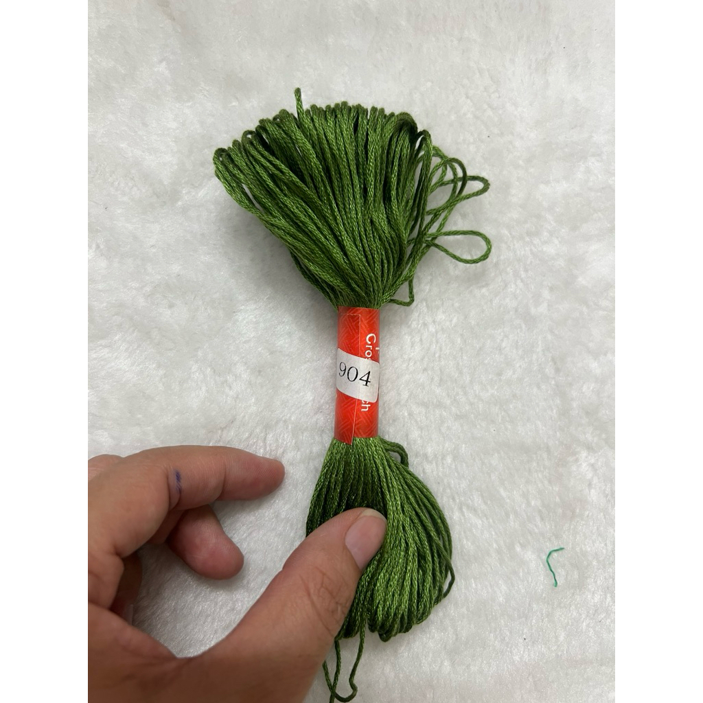 Chỉ cotton thêu tranh chữ thập, nguyên cuộn