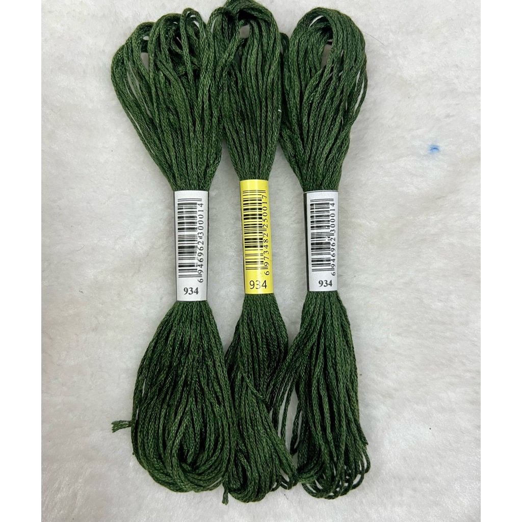 [HCM] 1 tép chỉ thêu cotton theo mã theo hệ DMC, mã từ 900 đến 967