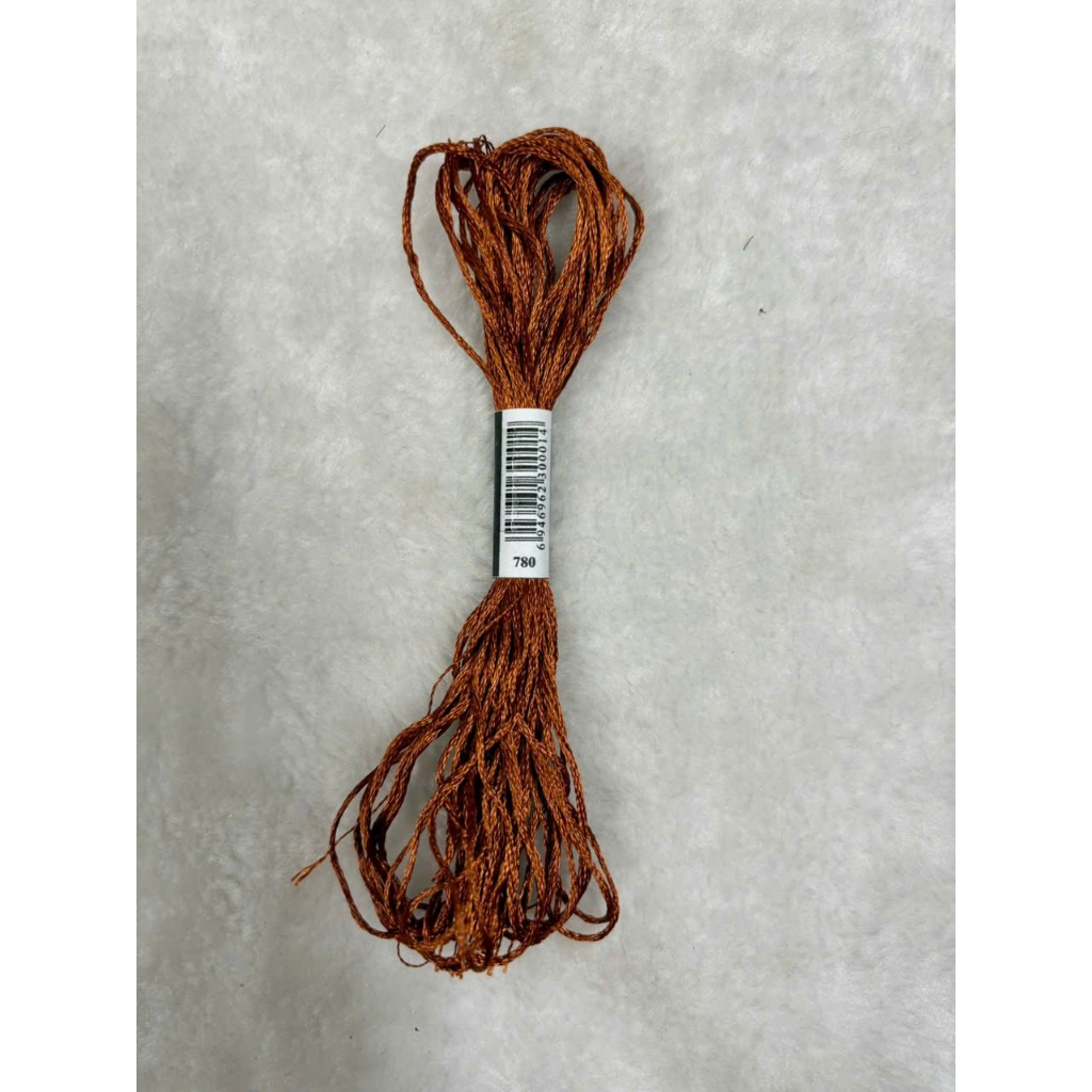 Chỉ lụa thêu tranh chữ thập, chỉ lẻ theo tép chọn màu theo hệ màu DMC (giá 1 tép)