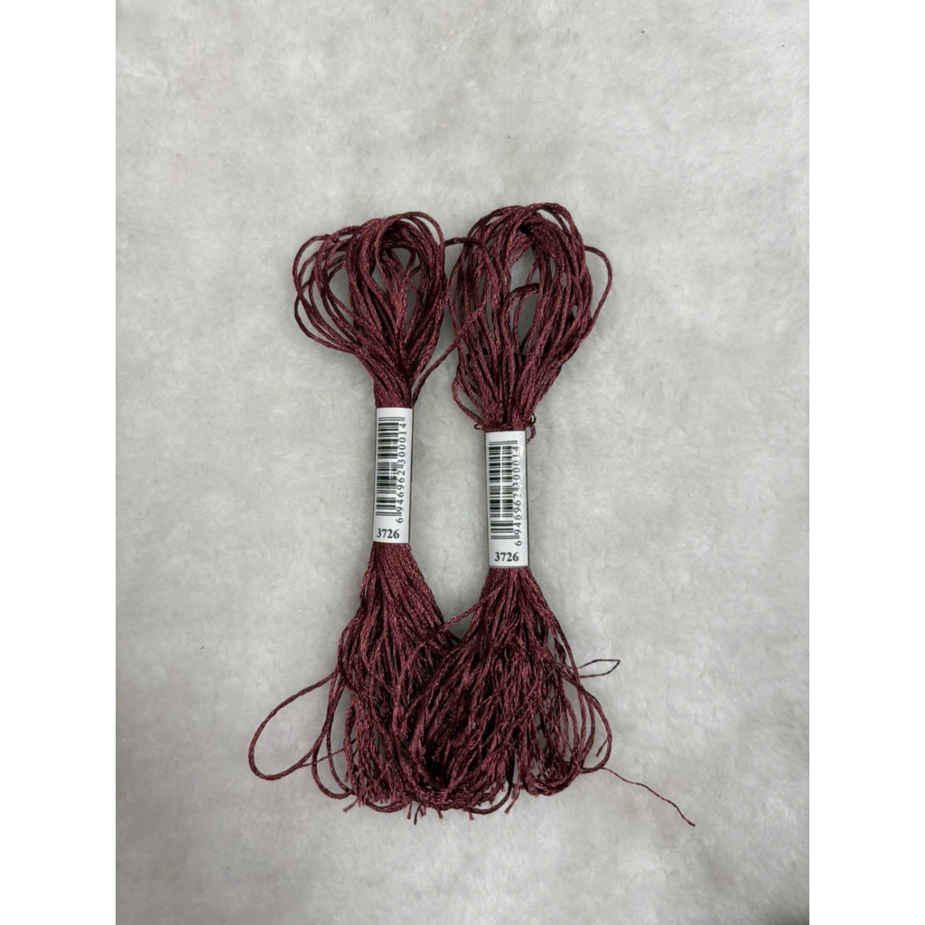 Chỉ lụa thêu tranh chữ thập, chỉ lẻ theo tép chọn màu theo hệ màu DMC (giá 1 tép)