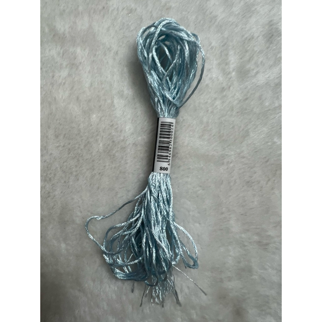 Chỉ lụa thêu tranh chữ thập, chỉ lẻ theo tép chọn màu theo hệ màu DMC (giá 1 tép)